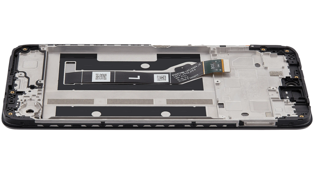 LCD-Display mit Rahmen für Motorola Moto G17 (XT2623 / 2026) / G17 Power (XT2623 / 2026) (Refurbished) (Alle Farben)