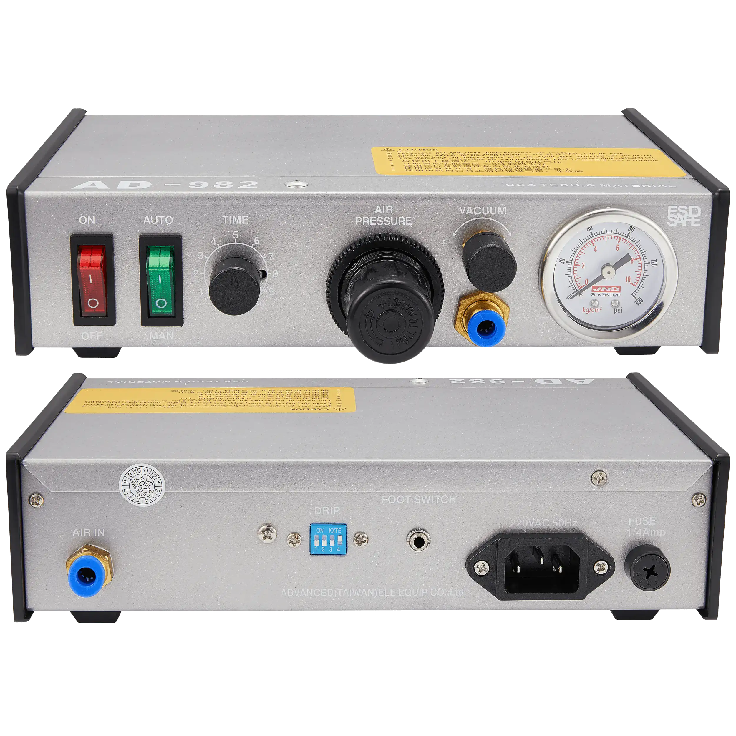 AD-982 Semi Automatic Glue Dispenser (220V / EU Plug)