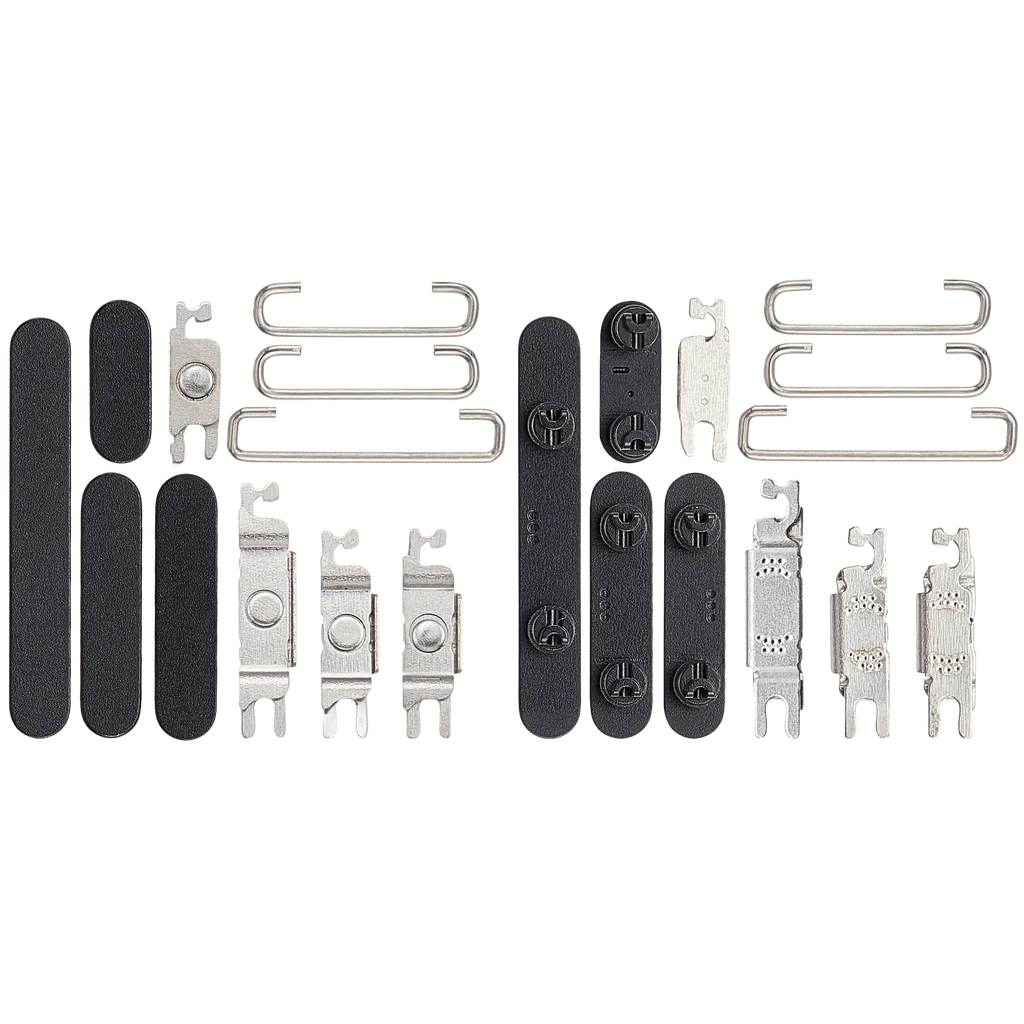 Hard Buttons (Power / Volume / Switch) für iPhone 16e (Schwarz)