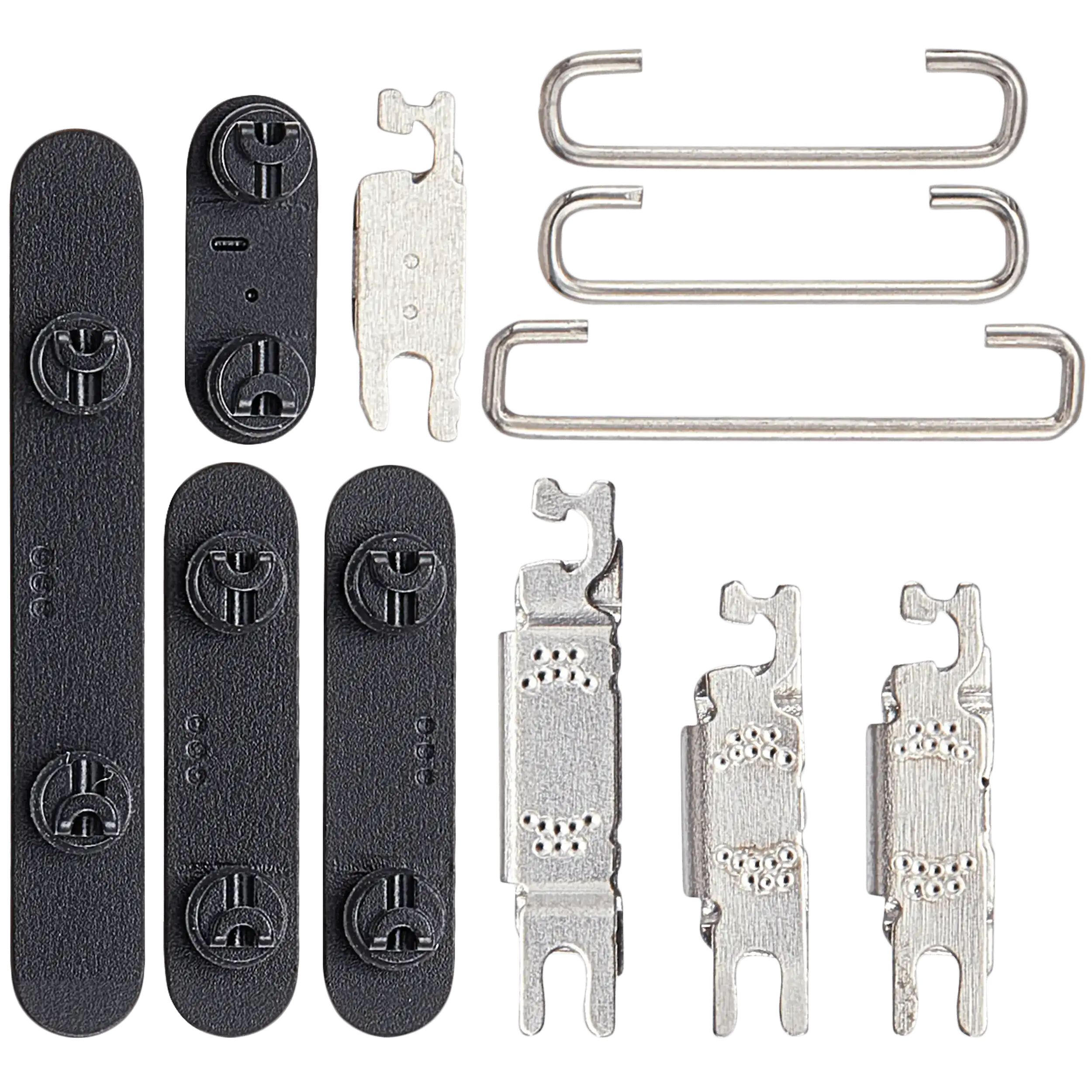 Hard Buttons (Power / Volume / Switch) für iPhone 16e (Schwarz)
