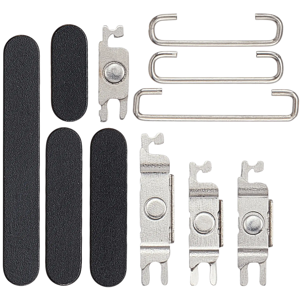 Hard Buttons (Power / Volume / Switch) für iPhone 16e (Schwarz)