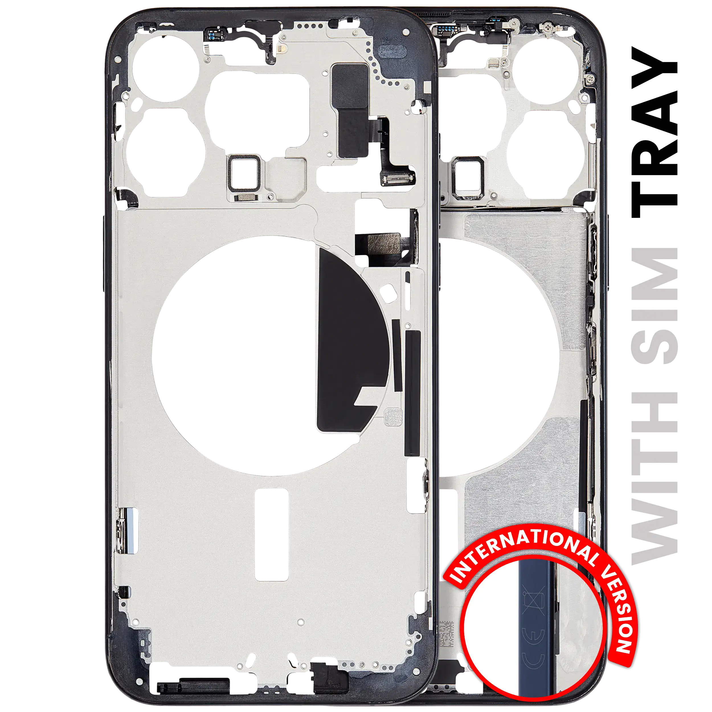 Original Apple-Ausbau C gebraucht – iPhone 15 Pro Max EU / Rahmen Blau