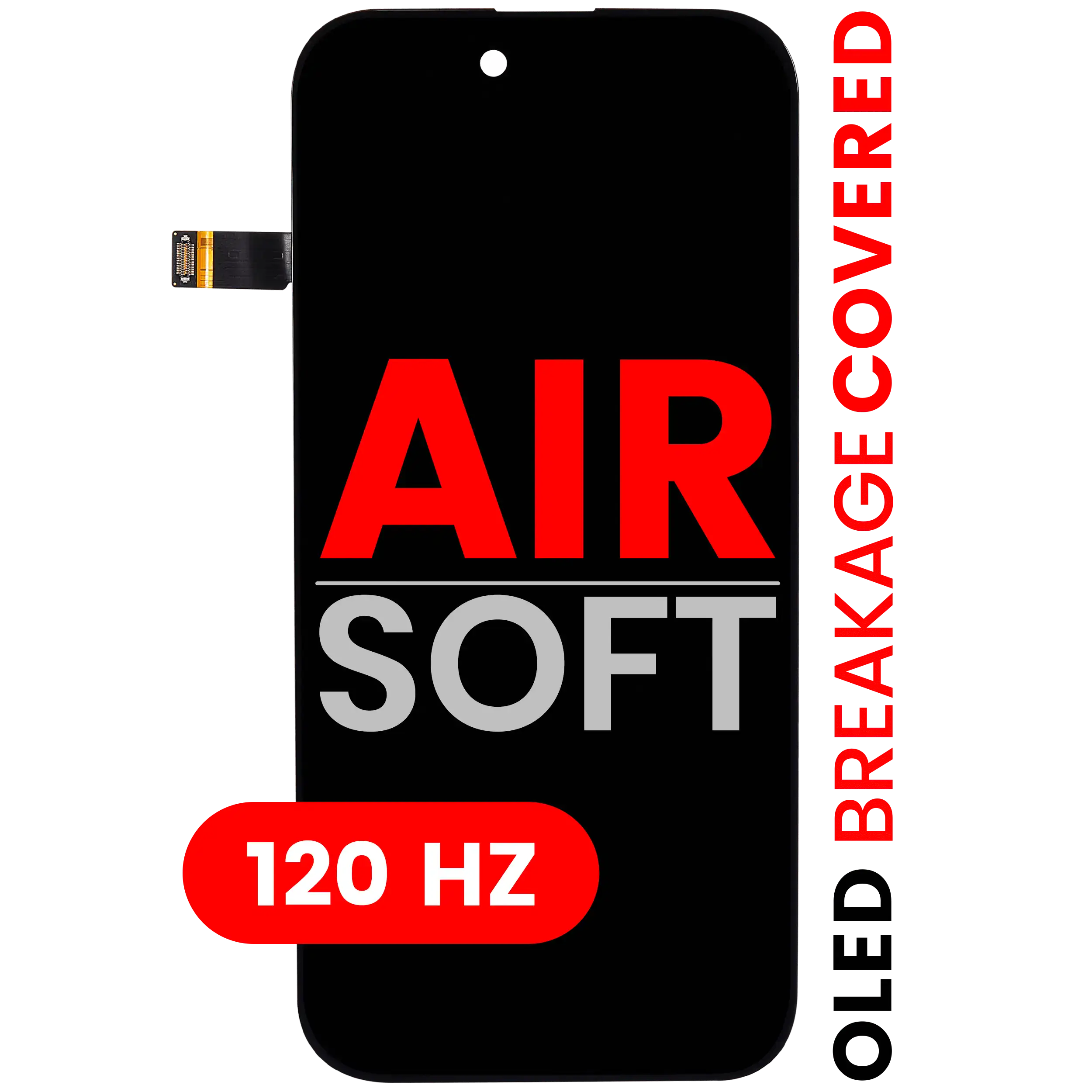 OLED-Display für iPhone Air (Aftermarket Pro: XO7 Soft) (120Hz)