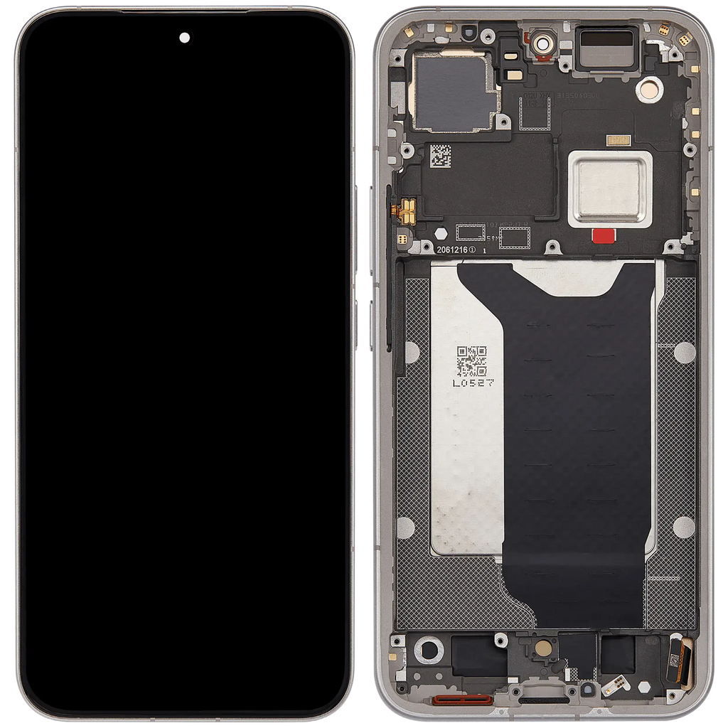 OLED-Display mit Rahmen für Xiaomi 15T Pro (Refurbished) (Grau)