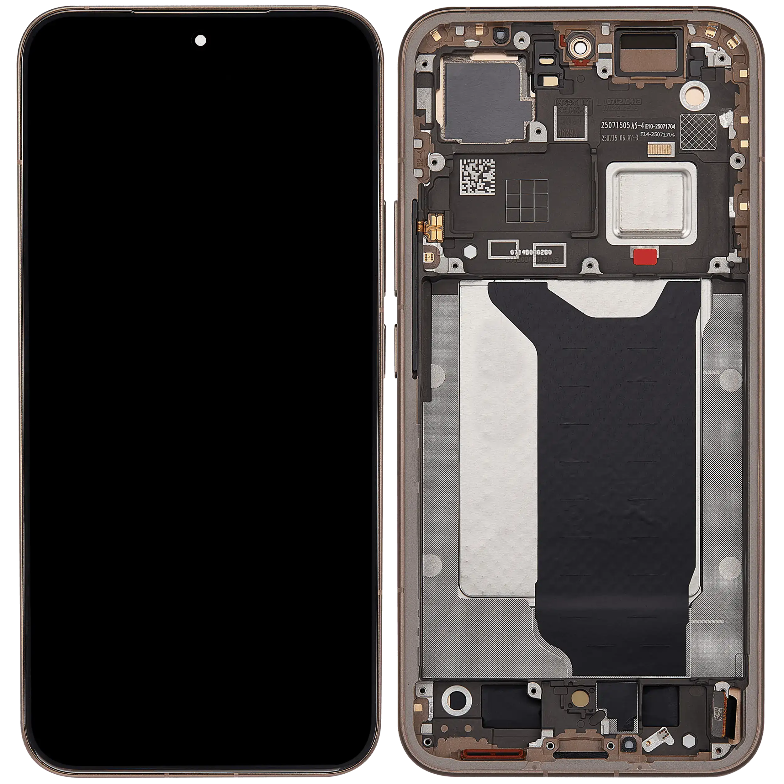 OLED-Display mit Rahmen für Xiaomi 15T Pro (Refurbished) (Mocha Gold)