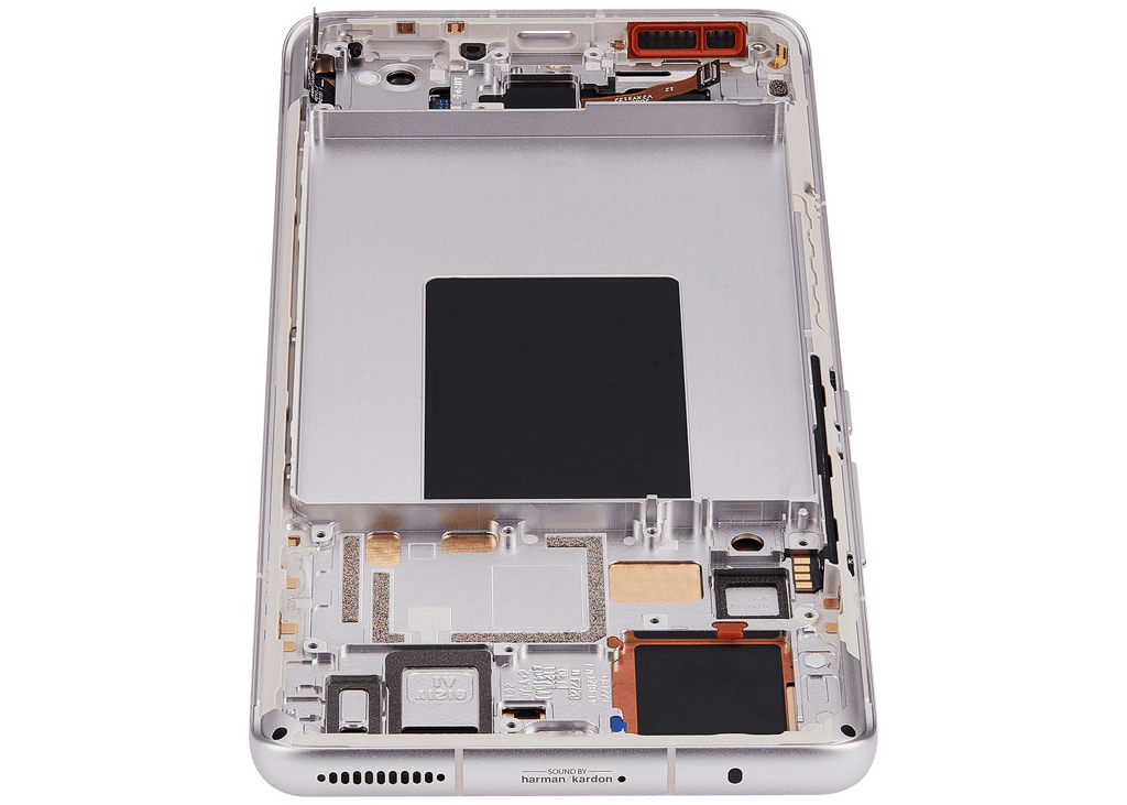OLED-Display mit Rahmen für Xiaomi 12 Pro / 12S Pro (Refurbished) (Lila)