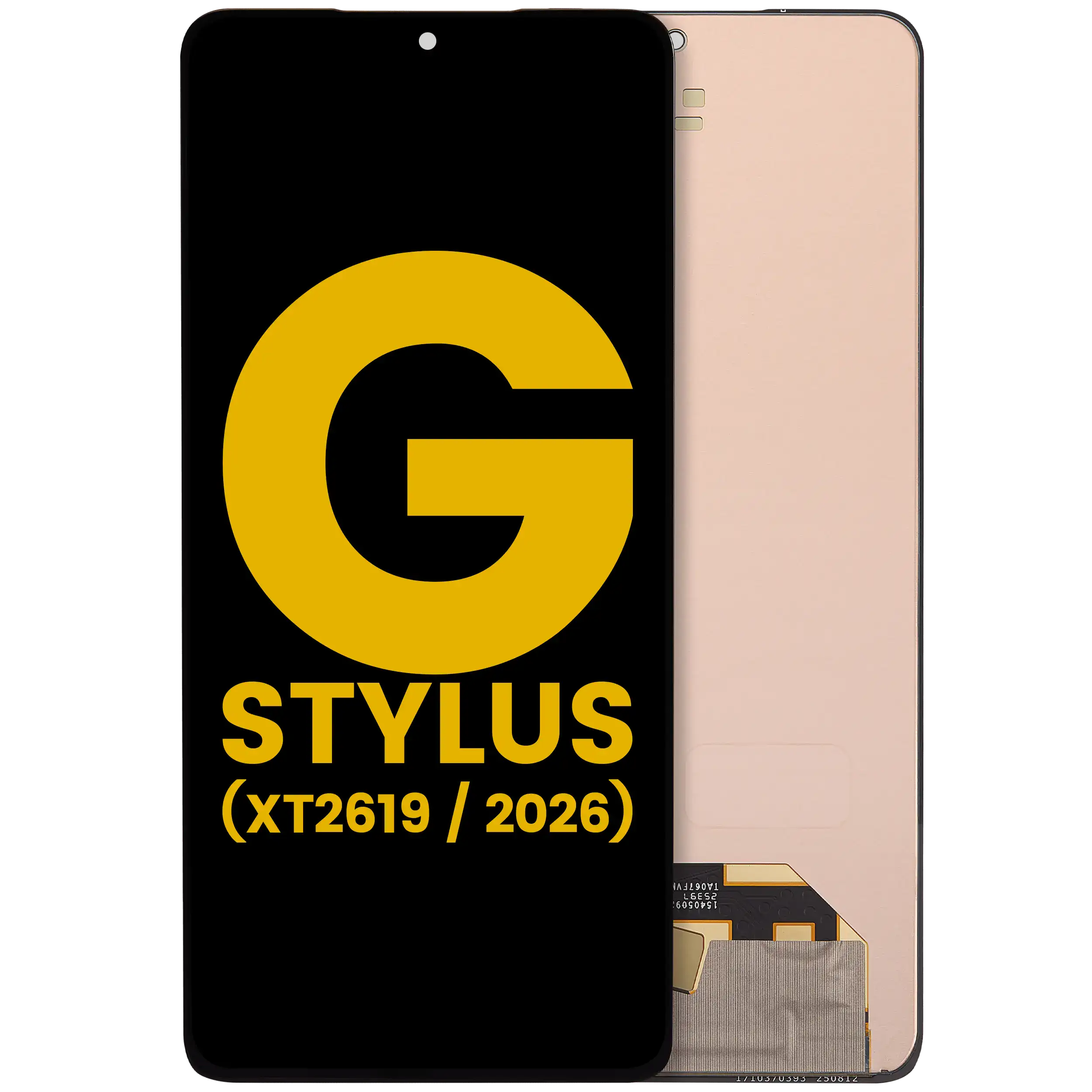 OLED-Display ohne Rahmen für Motorola Moto G Stylus (XT2619 / 2026) (Refurbished) (Alle Farben)