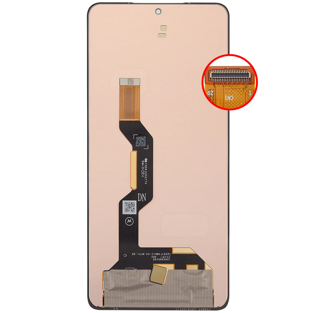 OLED-Display ohne Rahmen für Motorola Moto G Stylus (XT2619 / 2026) (Refurbished) (Alle Farben)
