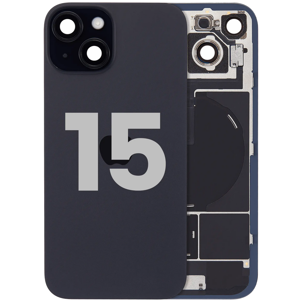 Original Apple-Ausbau C gebraucht – iPhone 15 Backcover Schwarz