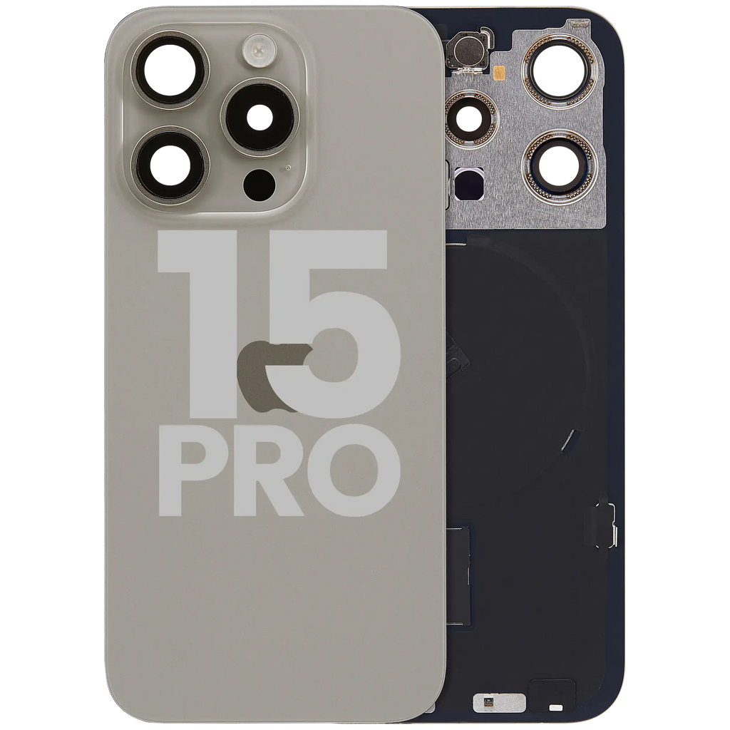 Original Apple-Ausbau A gebraucht – iPhone 15 Pro Backcover Natur