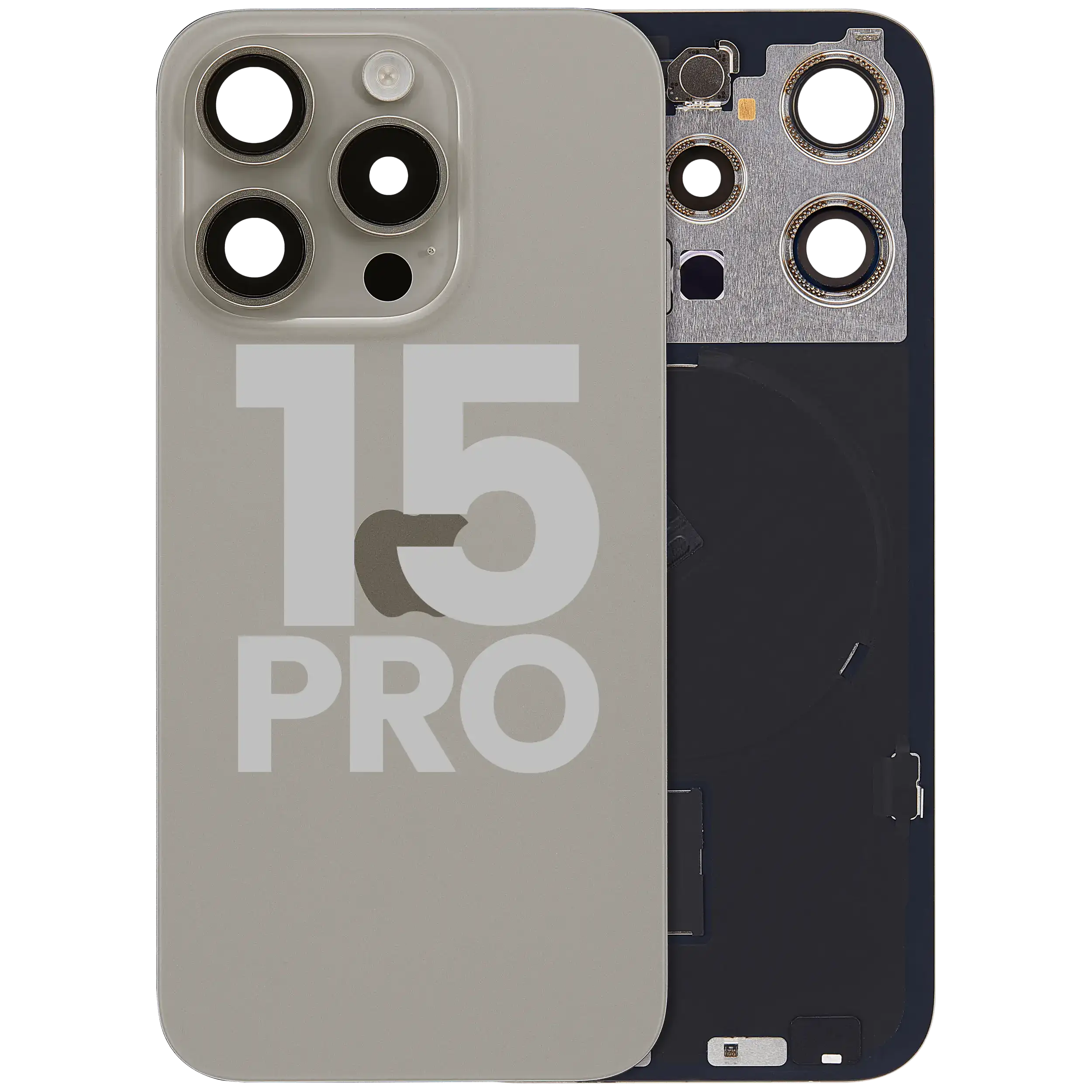 Original Apple-Ausbau A gebraucht – iPhone 15 Pro Backcover Natur