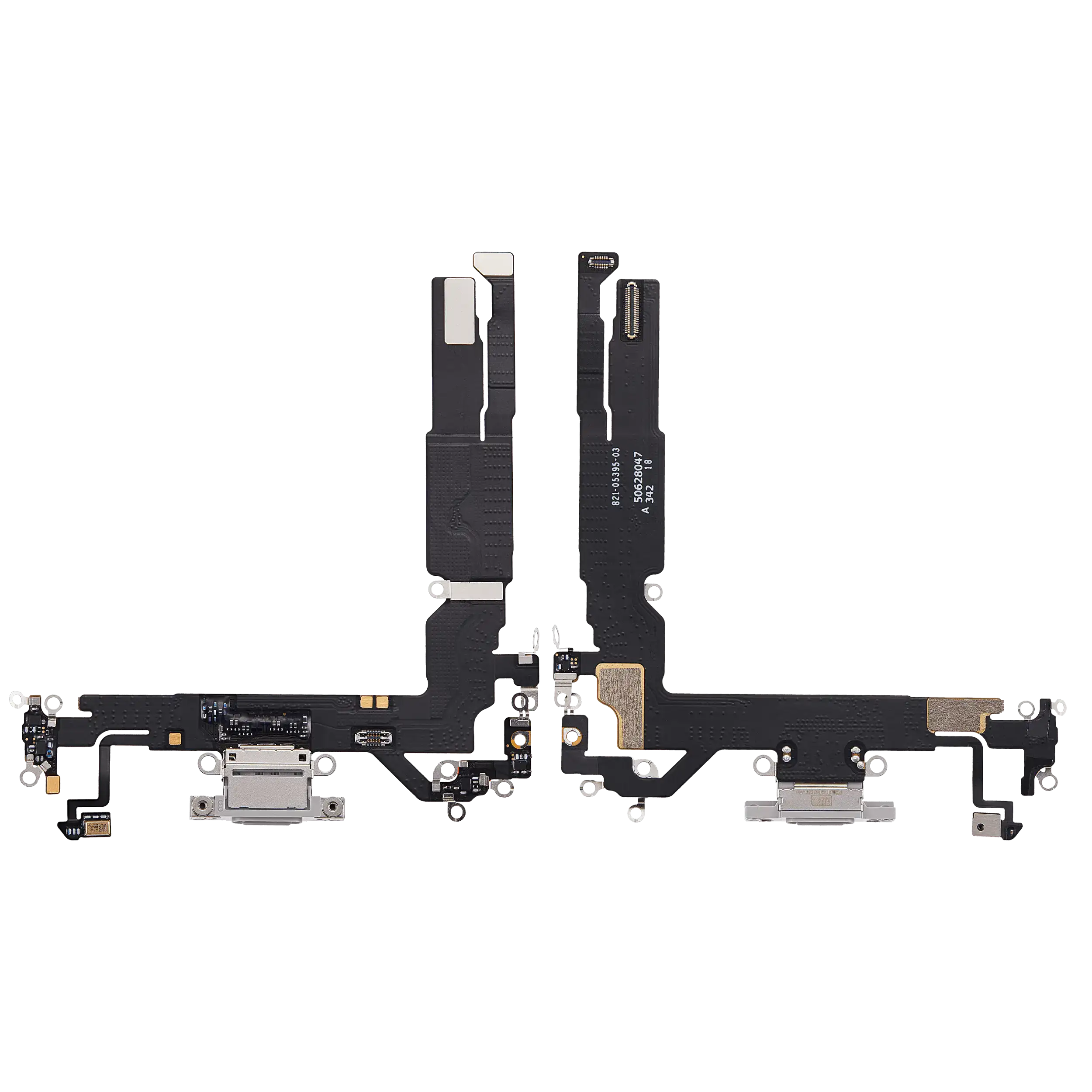 Ladebuchse Flex Cable für iPhone 17 (gebrauchter OEM-Ausbau) (Weiß)