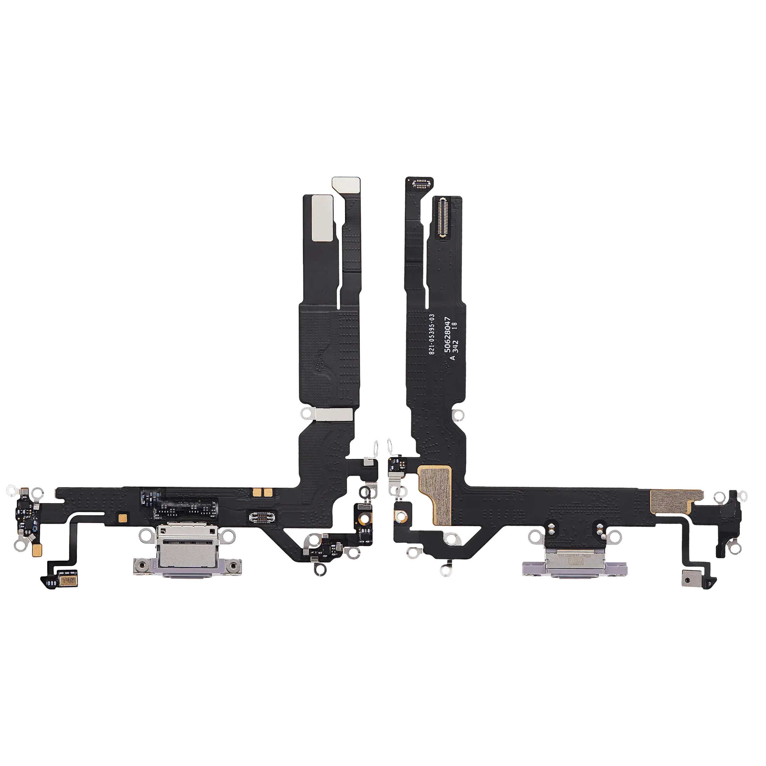 Ladebuchse Flex Cable für iPhone 17 (gebrauchter OEM-Ausbau) (Lavender)