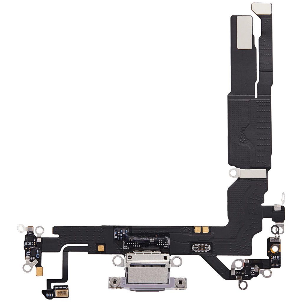 Ladebuchse Flex Cable für iPhone 17 (gebrauchter OEM-Ausbau) (Lavender)