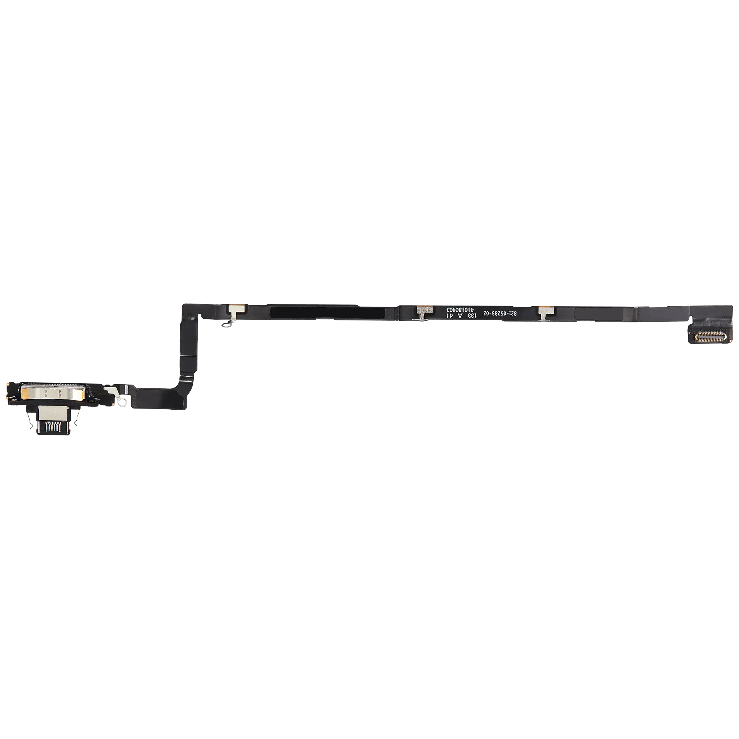 Ladebuchse Flex Cable für iPhone Air (gebrauchter OEM-Ausbau) (Space Schwarz)