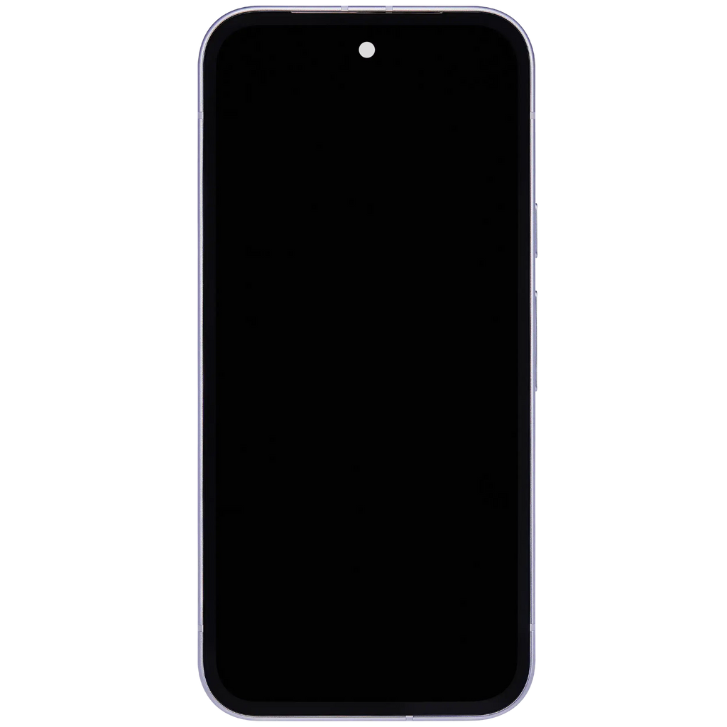 OLED-Display mit Rahmen Compatible (mit Fingerprint Sensor) für Google Pixel 9A (Refurbished) (Iris)