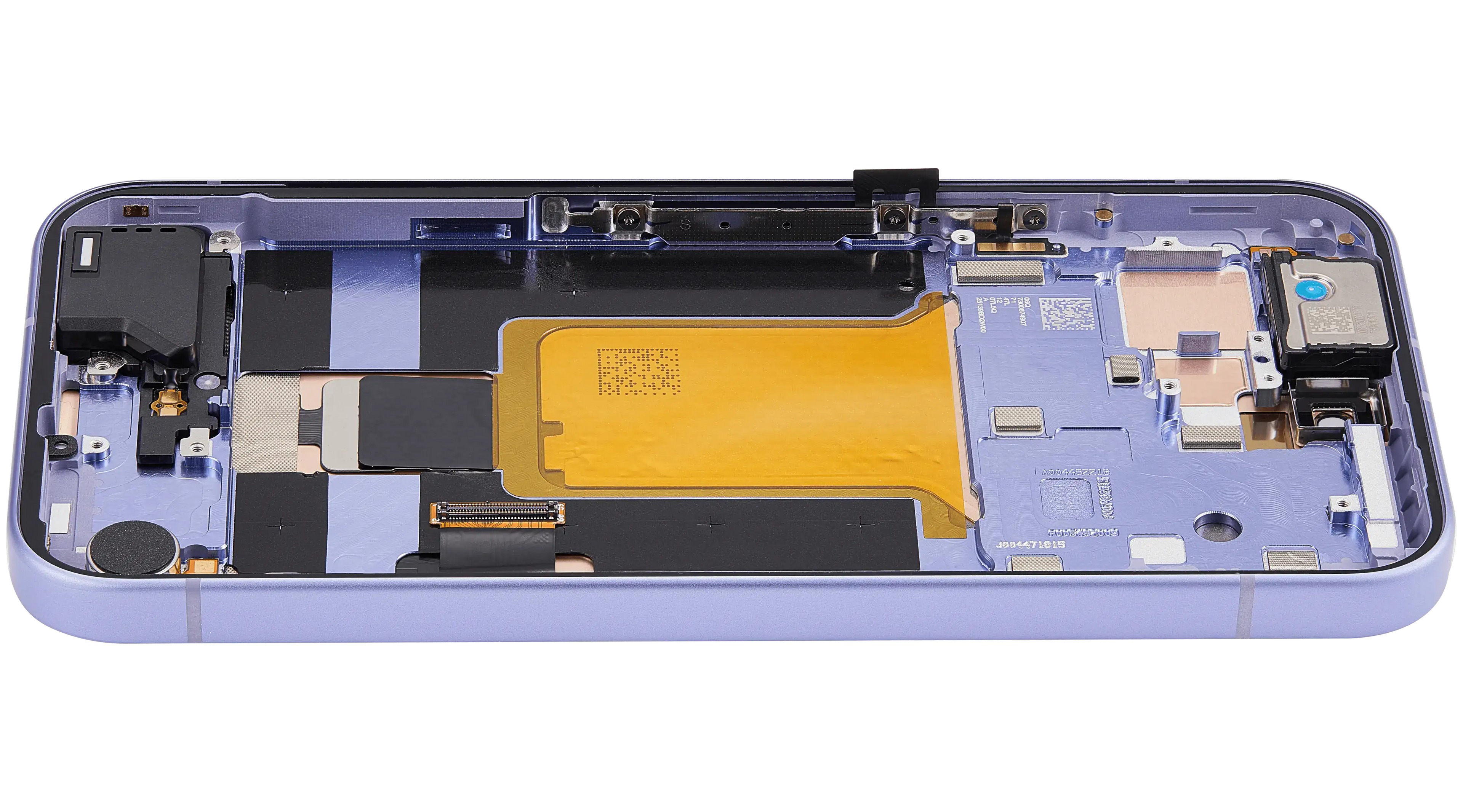 OLED-Display mit Rahmen Compatible (mit Fingerprint Sensor) für Google Pixel 9A (Refurbished) (Iris)