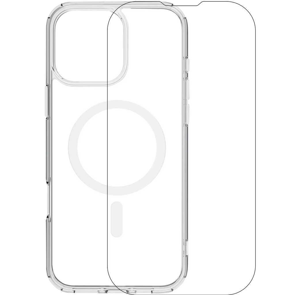Clear Case mit Display Protector And MagSafe für iPhone 16 Pro Max (Skech)
