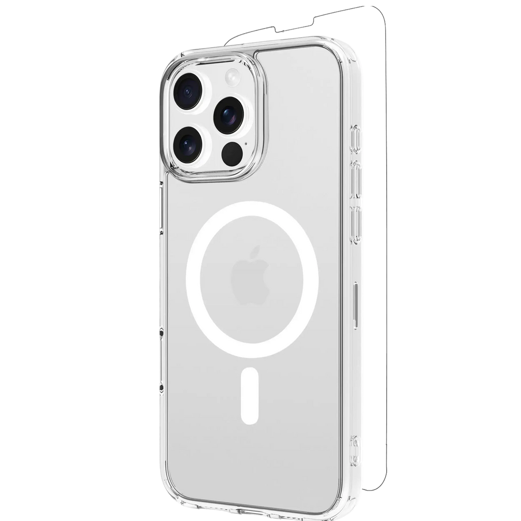 Clear Case mit Display Protector And MagSafe für iPhone 16 Pro Max (Skech)