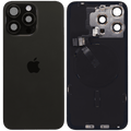 Backcover mit MagSafe-Magnet, NFC & Blitz-Flexkabel für iPhone 15 Pro Max (Genuine OEM) (Schwarz Titanium)