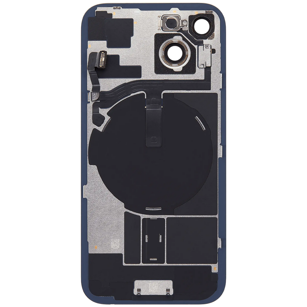 Backcover mit MagSafe Magnet & NFC & Blitz-Flexkabel für iPhone 15 (Service Pack) (Blau)