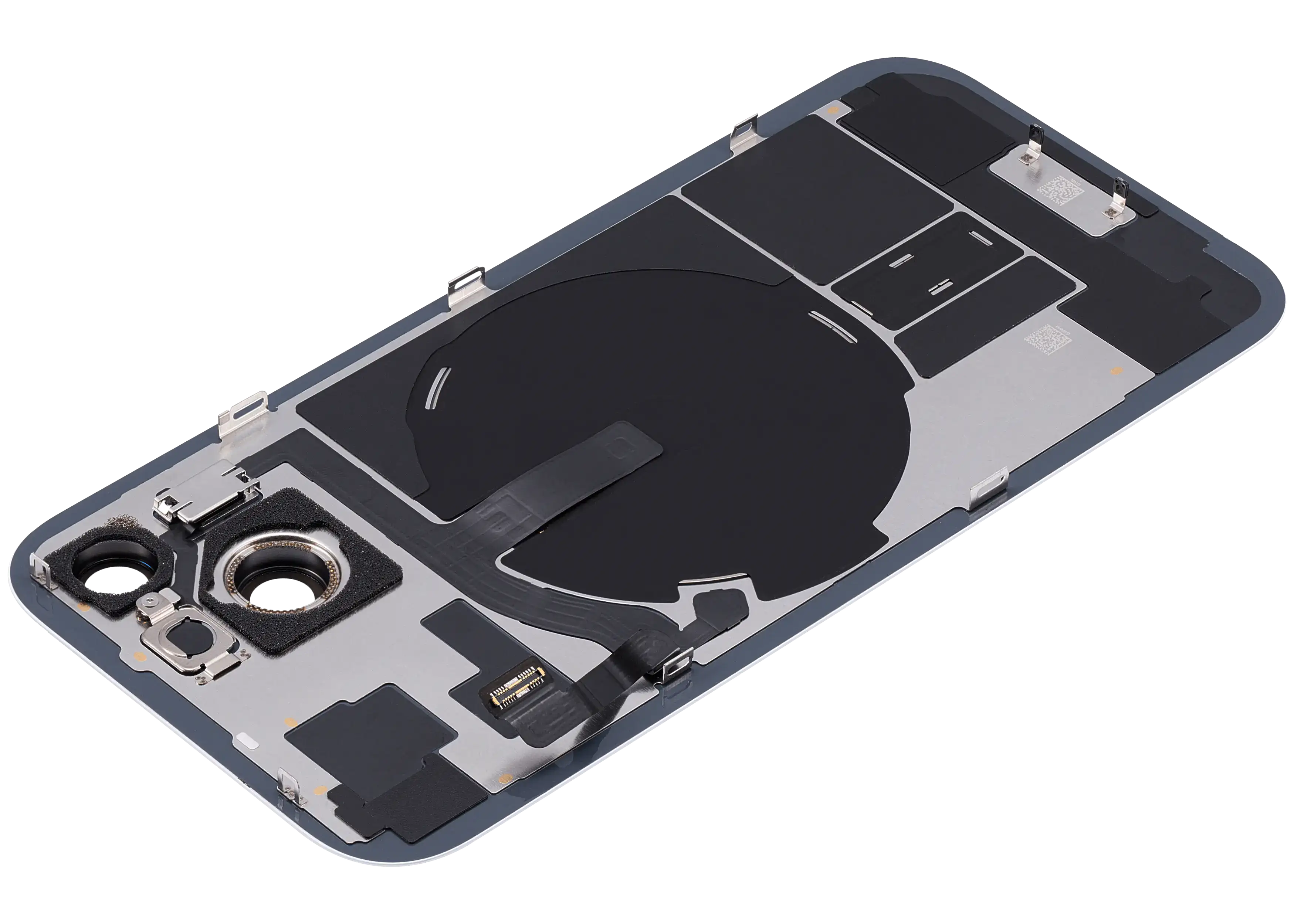 Backcover mit MagSafe Magnet & NFC & Blitz-Flexkabel für iPhone 15 (Service Pack) (Blau)
