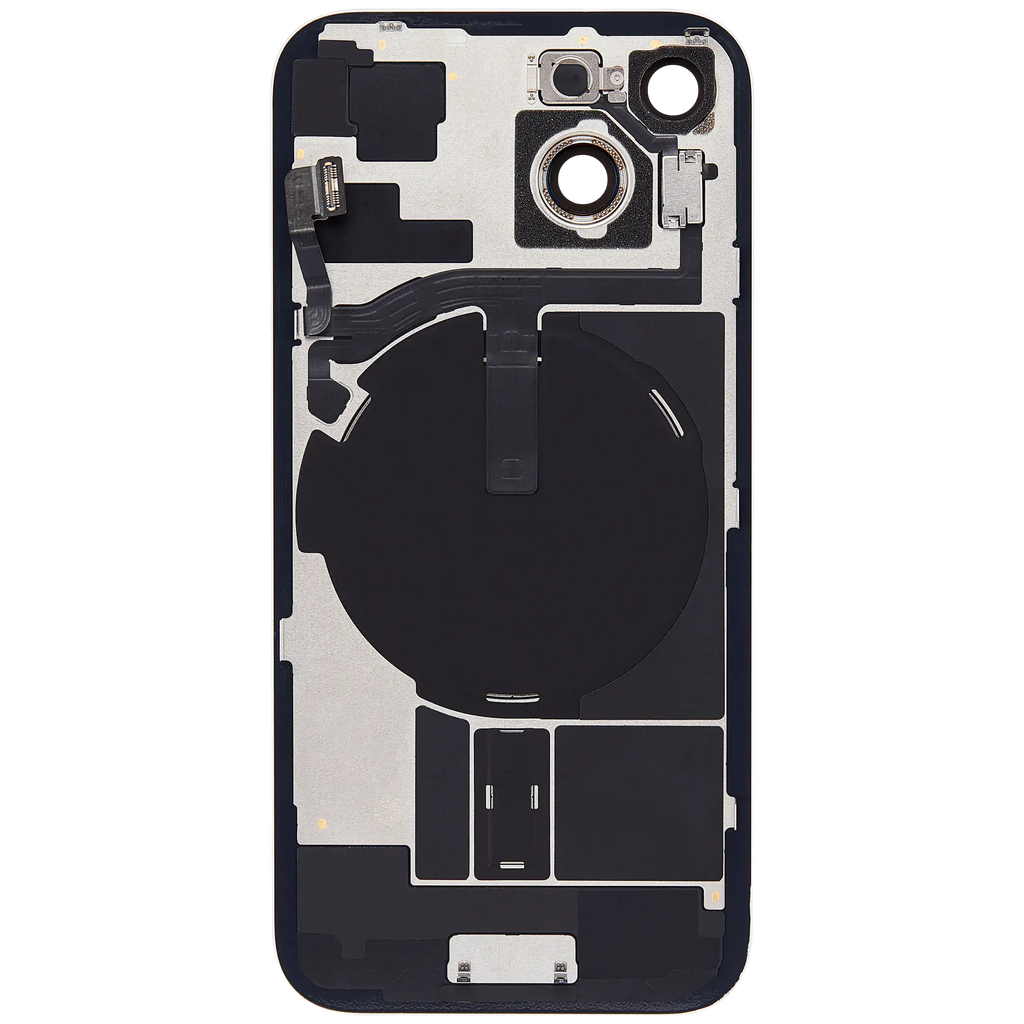 Backcover mit MagSafe Magnet & NFC & Blitz-Flexkabel für iPhone 15 (Service Pack) (Gelb)