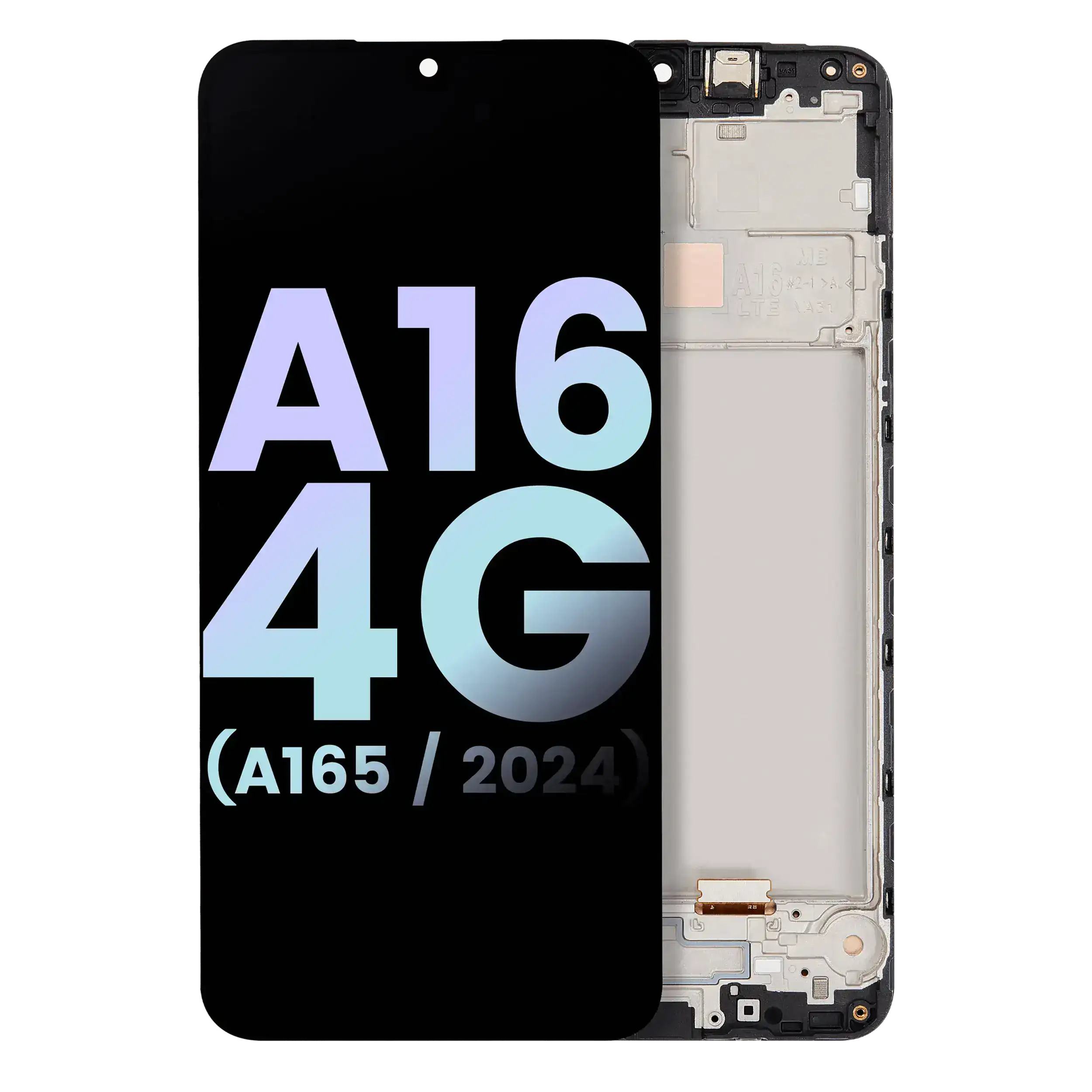 OLED Screen Assembly with Frame for Samsung Galaxy A16 4G (A165 / 2024) (Service Pack) (All Colors)
