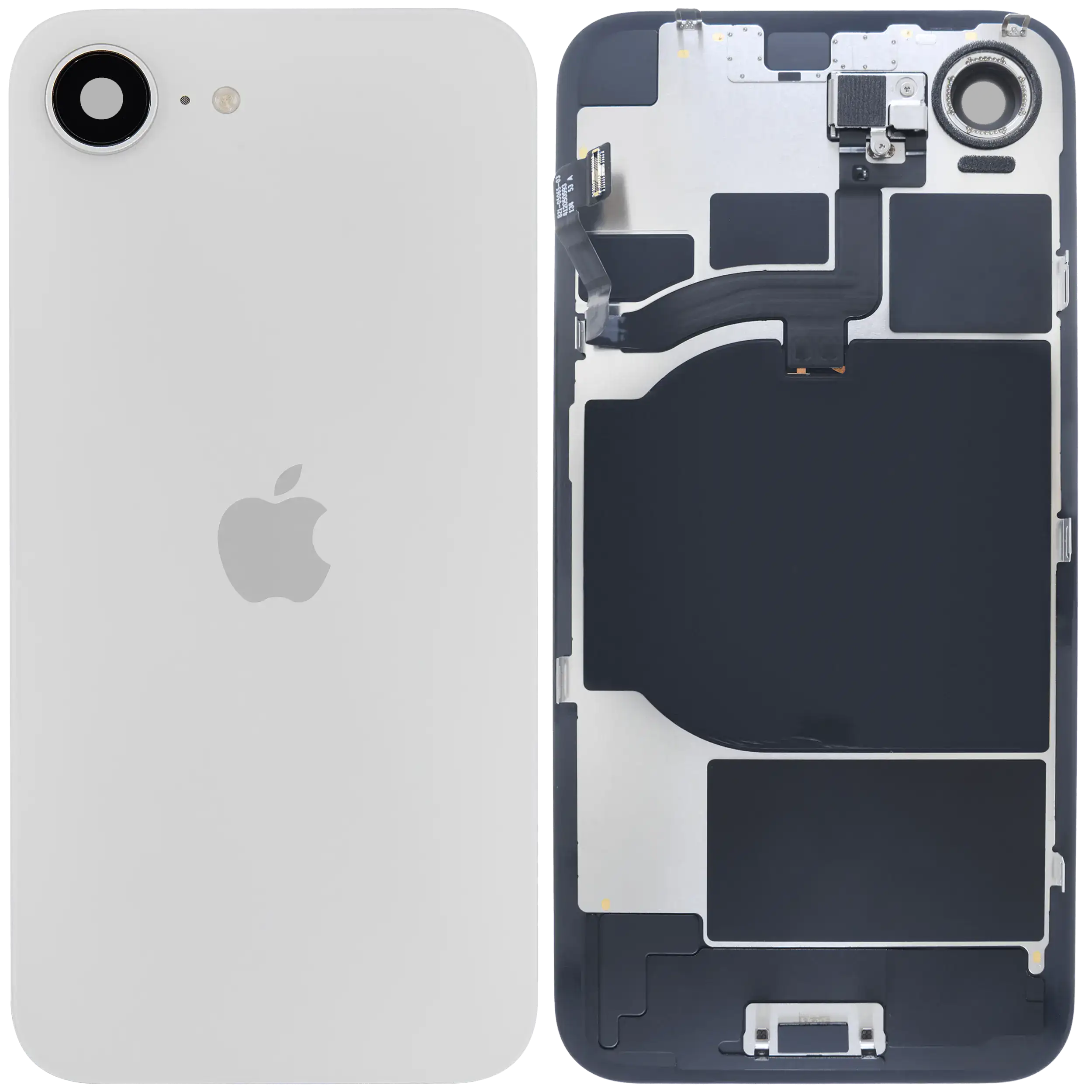 Backcover für iPhone 16e (Service Pack) (Weiß)