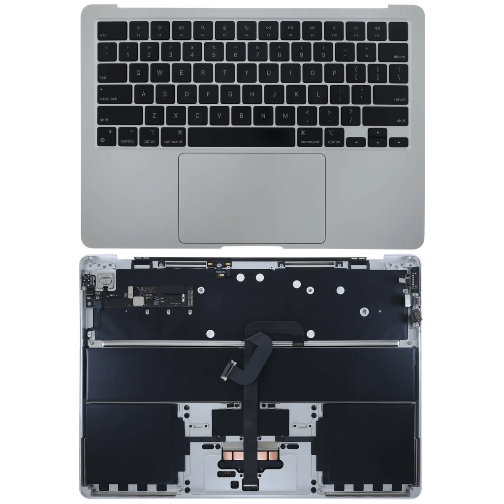 Top Case m. Tastatur f. MacBook Air 13" A2681 US Stufe A Starlight