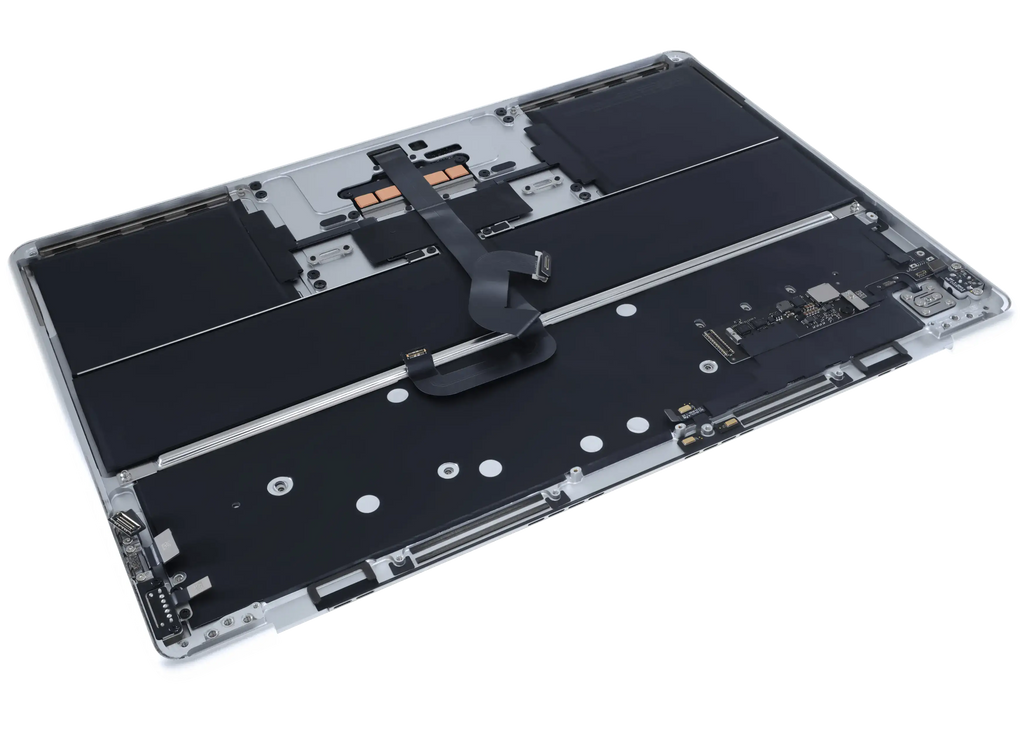 Top Case m. Tastatur f. MacBook Air 13" A2681 US Stufe A Starlight