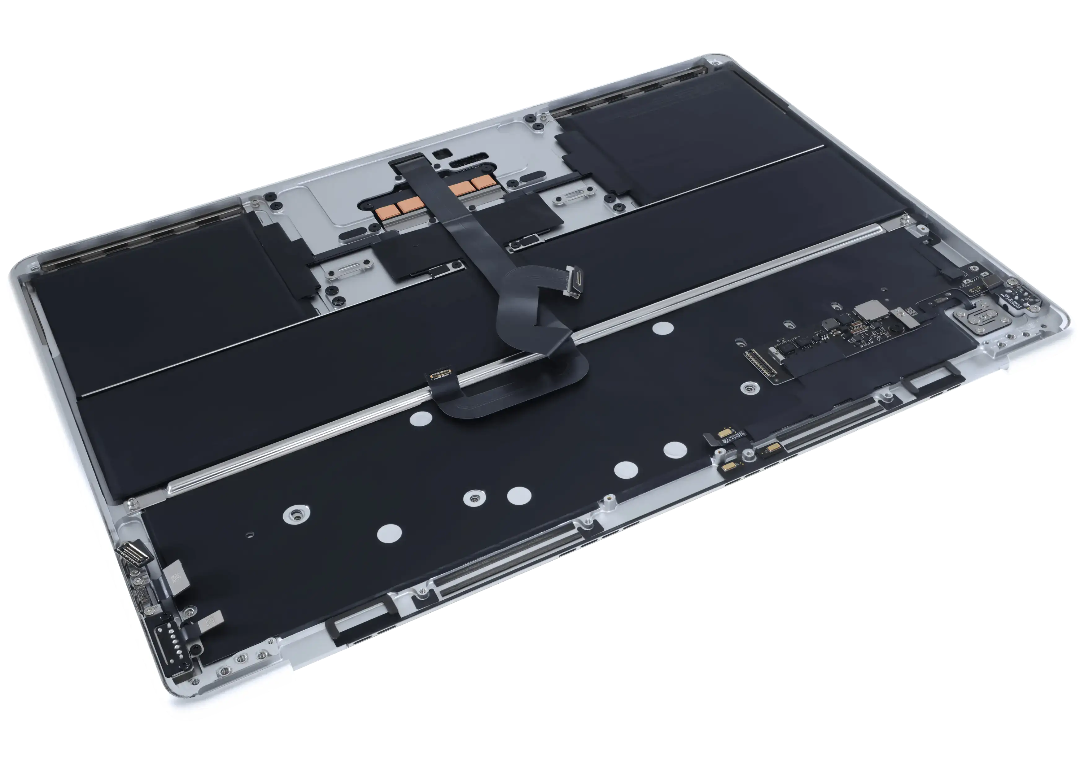 Top Case m. Tastatur f. MacBook Air 13" A2681 US Stufe A Starlight
