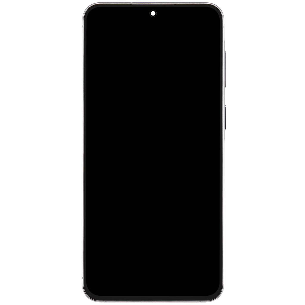 OLED-Display mit Rahmen für Samsung Galaxy A57 5G (A576 / 2026) (Refurbished) (Grau)