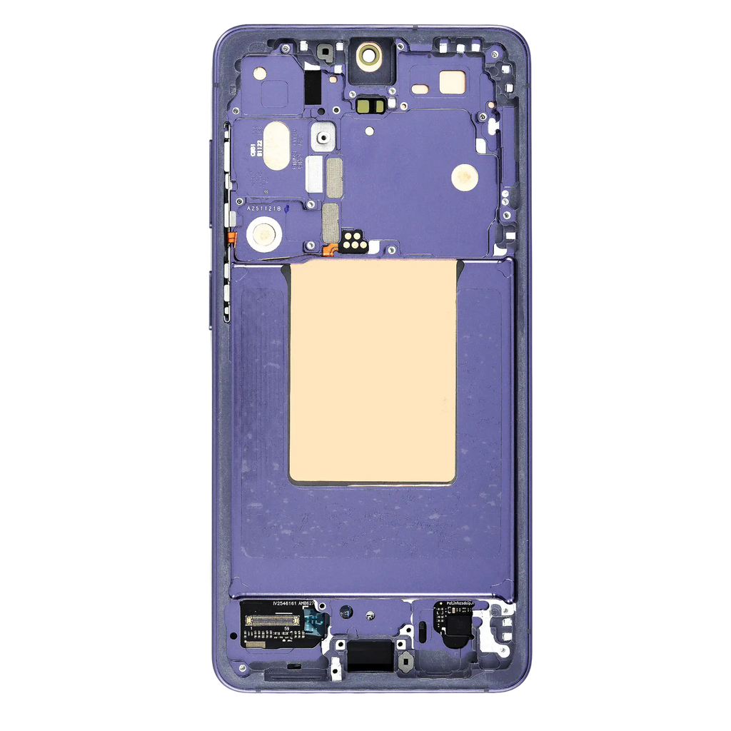 OLED-Display mit Rahmen für Samsung Galaxy S26 5G (US & International) (Refurbished) (Cobalt Violet)