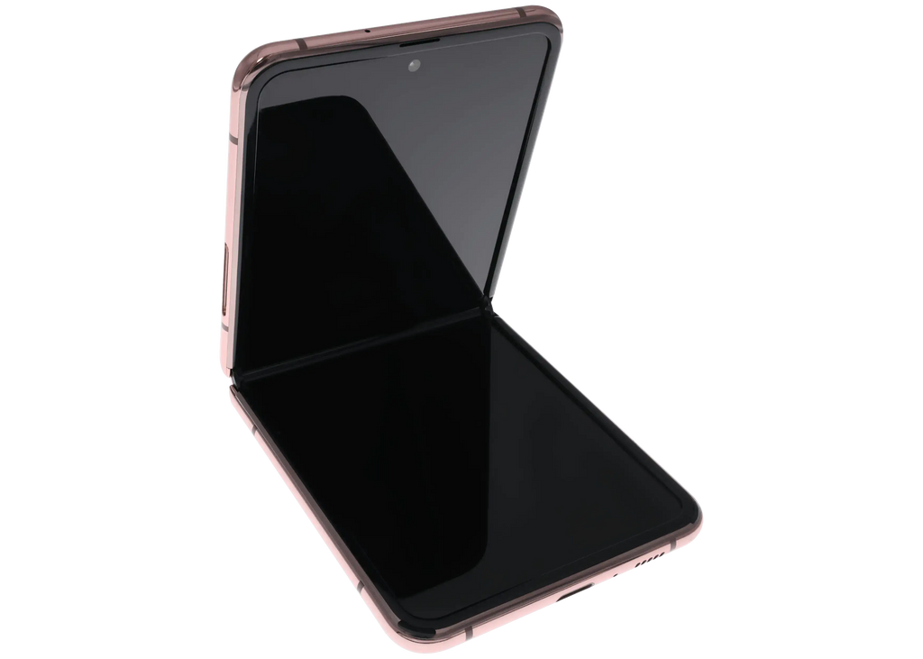 Inner OLED-Display für Samsung Galaxy Z Flip 5G (US & International) (gebrauchter OEM-Ausbau, Qualität B) (Mystic Bronze)