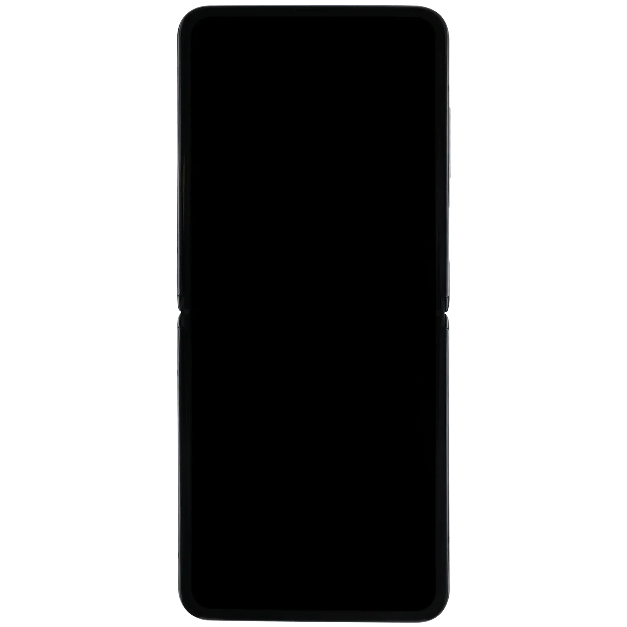 Inner OLED-Display für Samsung Galaxy Z Flip 5G (US & International) (gebrauchter OEM-Ausbau, Qualität B) (Mystic Black)