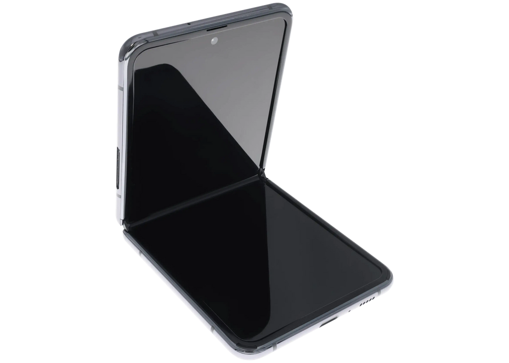 Inner OLED-Display für Samsung Galaxy Z Flip 5G (US & International) (gebrauchter OEM-Ausbau, Qualität B) (Mystic Black)