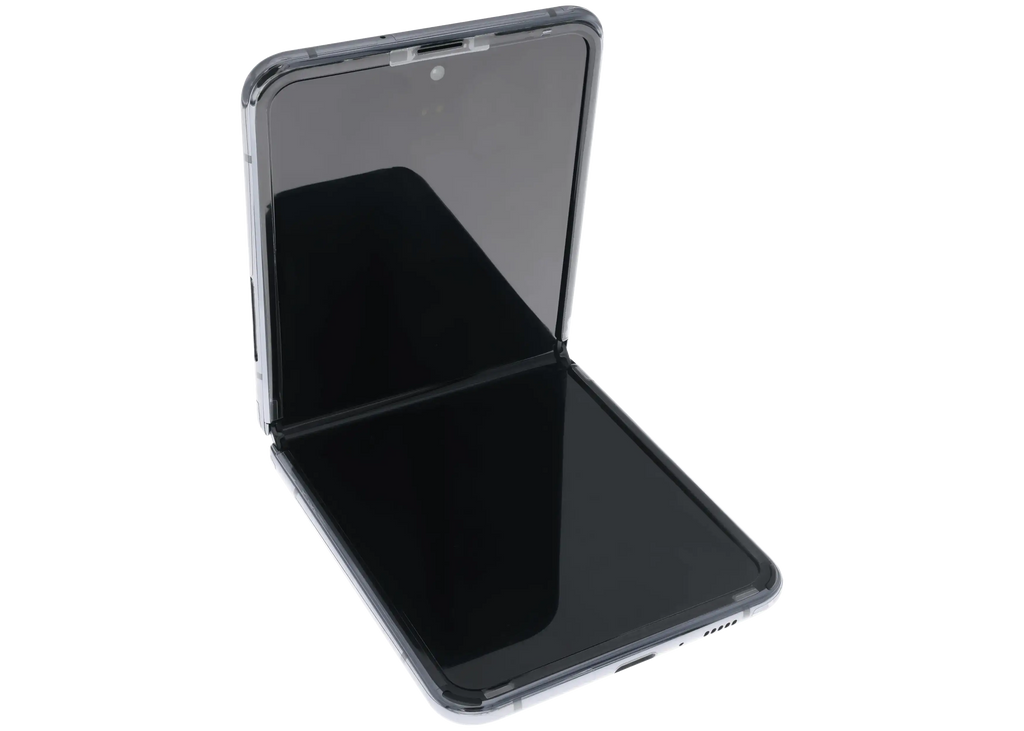 Inner OLED-Display für Samsung Galaxy Z Flip 5G (US & International) (gebrauchter OEM-Ausbau, Qualität A) (Mystic Black)