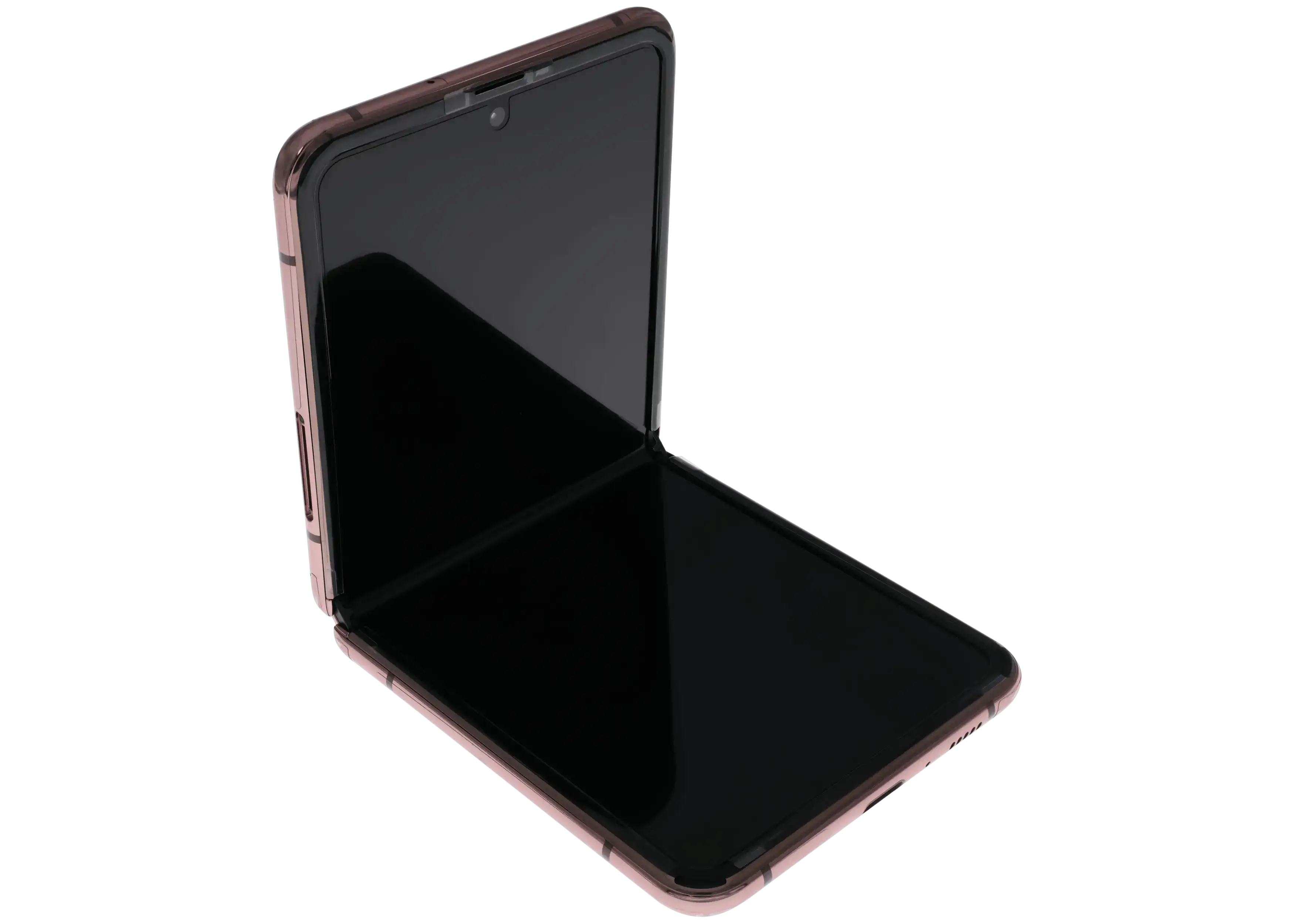 Inner OLED-Display für Samsung Galaxy Z Flip 5G (US & International) (gebrauchter OEM-Ausbau, Qualität A) (Mystic Bronze)
