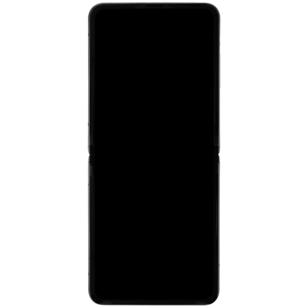 Inner OLED-Display für Samsung Galaxy Z Flip 5G (US & International) (gebrauchter OEM-Ausbau, Qualität A) (Mirror Purple)