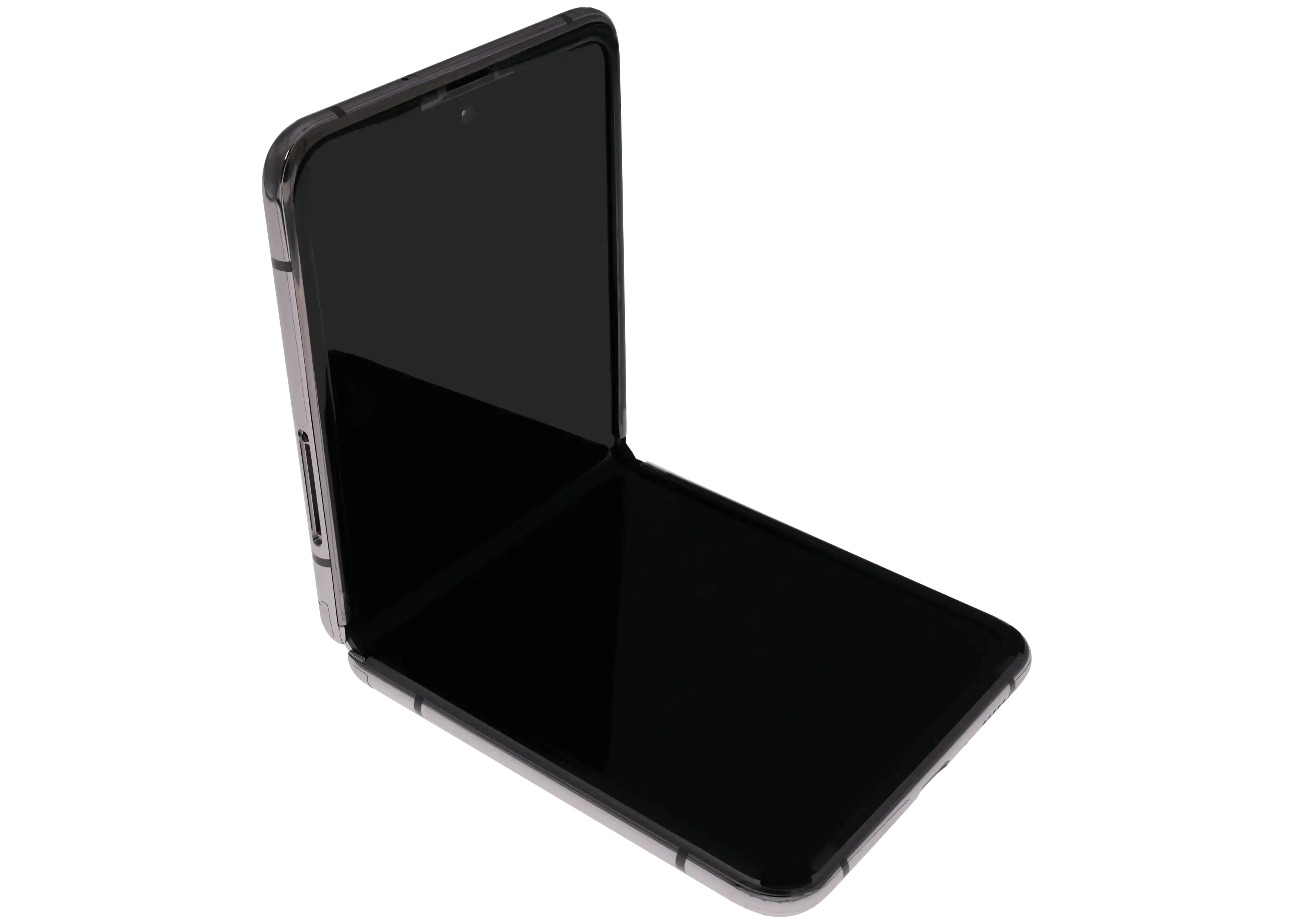 Inner OLED-Display für Samsung Galaxy Z Flip 5G (US & International) (gebrauchter OEM-Ausbau, Qualität A) (Mirror Purple)
