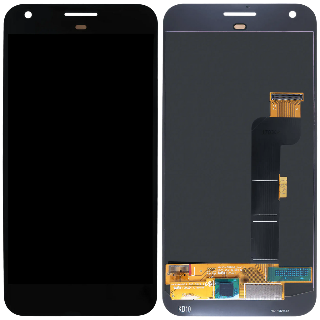 LCD-Display ohne Rahmen Compatible für Google Pixel XL (Original OEM) (Schwarz)