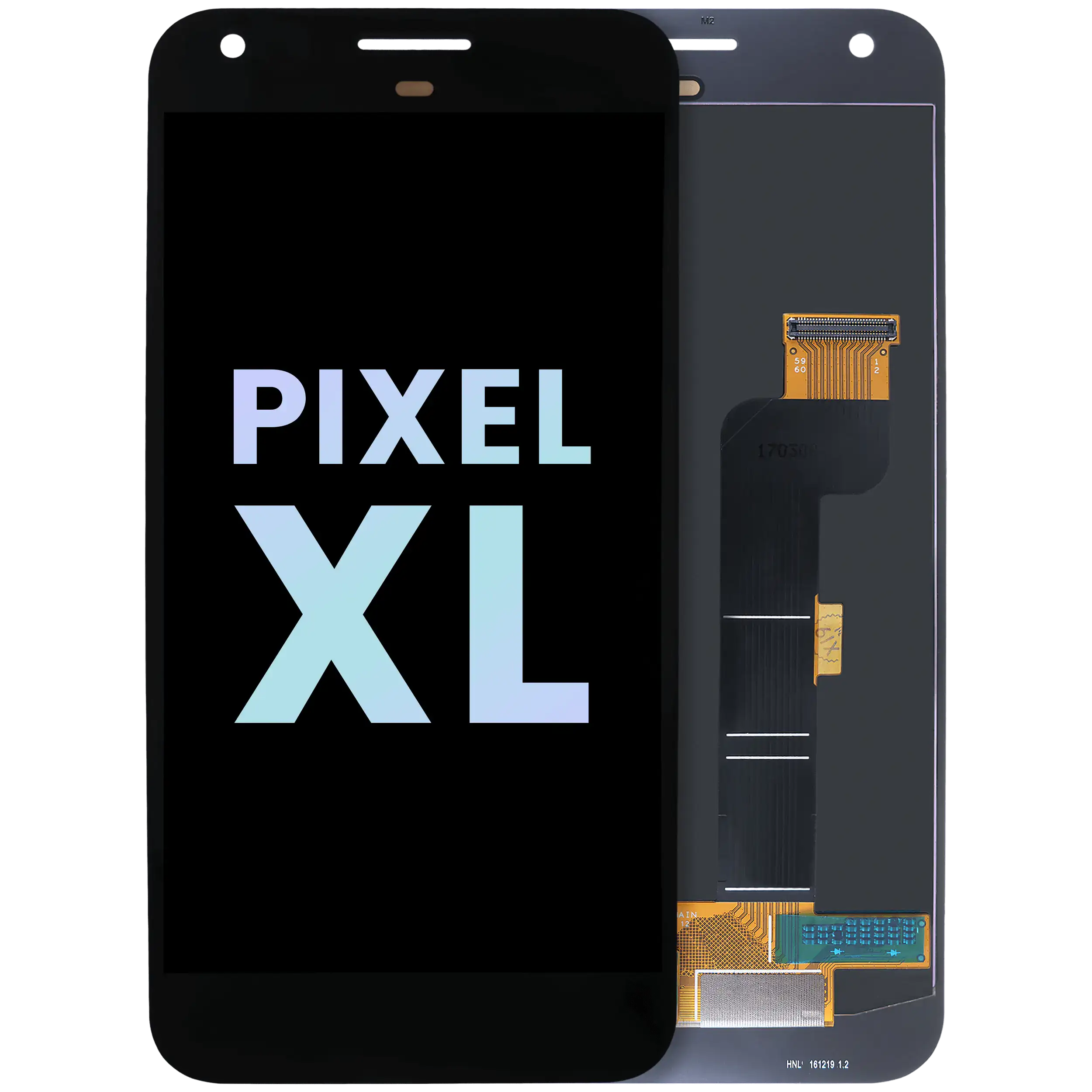 LCD-Display ohne Rahmen Compatible für Google Pixel XL (Original OEM) (Schwarz)