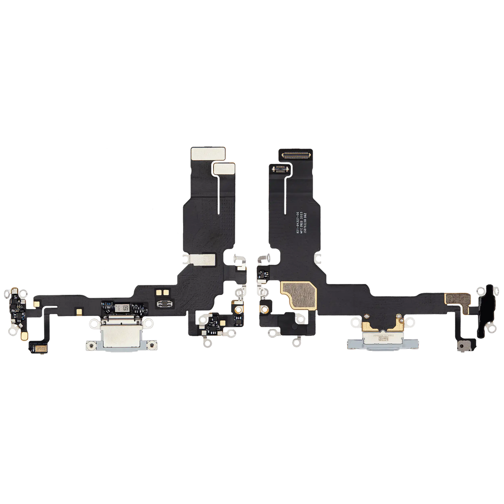 Ladebuchse-Flexkabel für iPhone 15 (Gebraucht, OEM Pull, Blau)