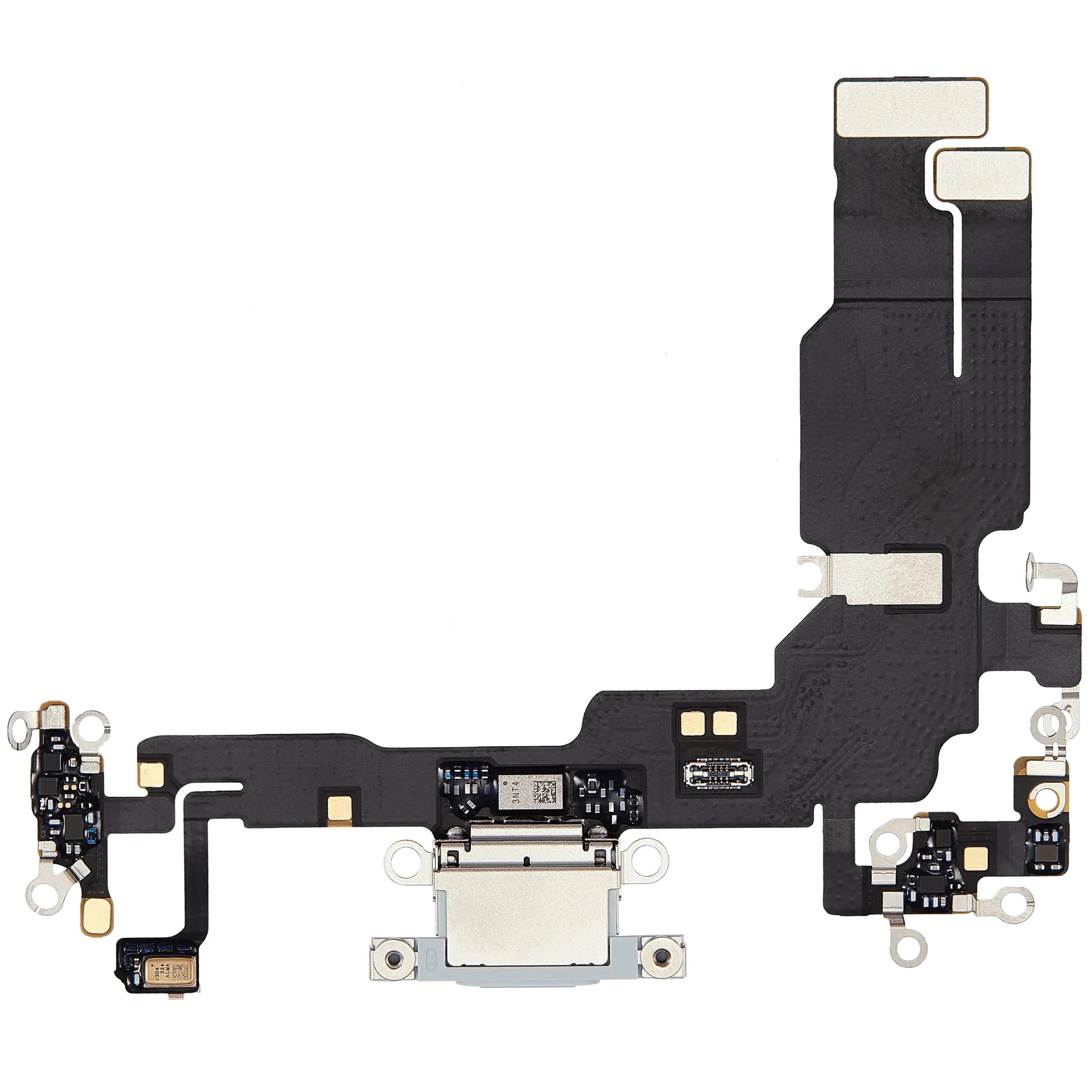 Ladebuchse-Flexkabel für iPhone 15 (Gebraucht, OEM Pull, Blau)