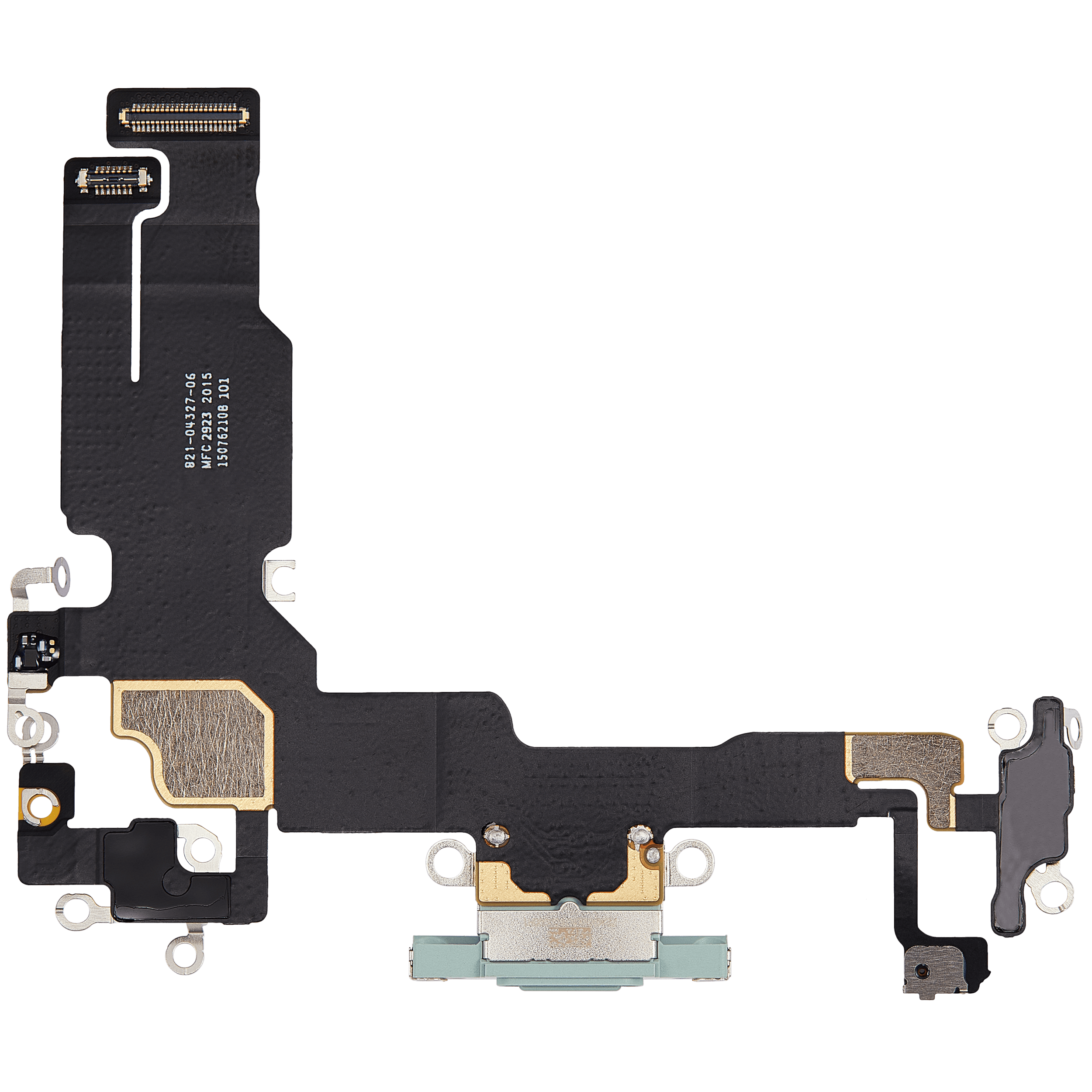 Charging Port Flex Cable for iPhone 15 (OEM Pull, Used, Green)