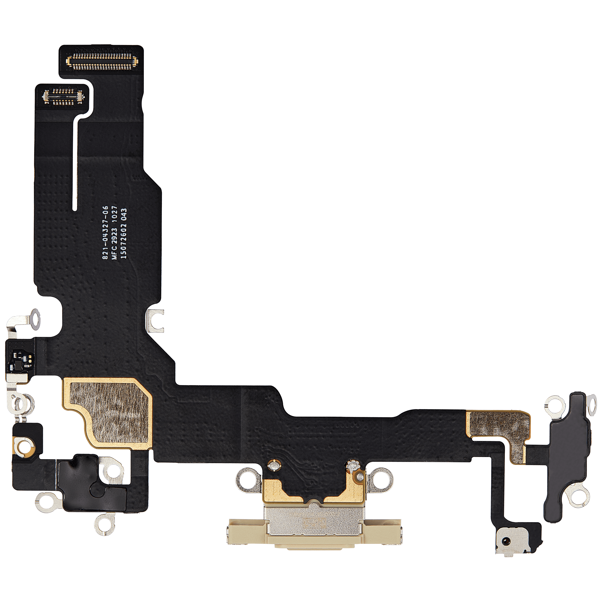 Ladebuchse-Flexkabel für iPhone 15 (OEM-Pull, gebraucht, Gelb)