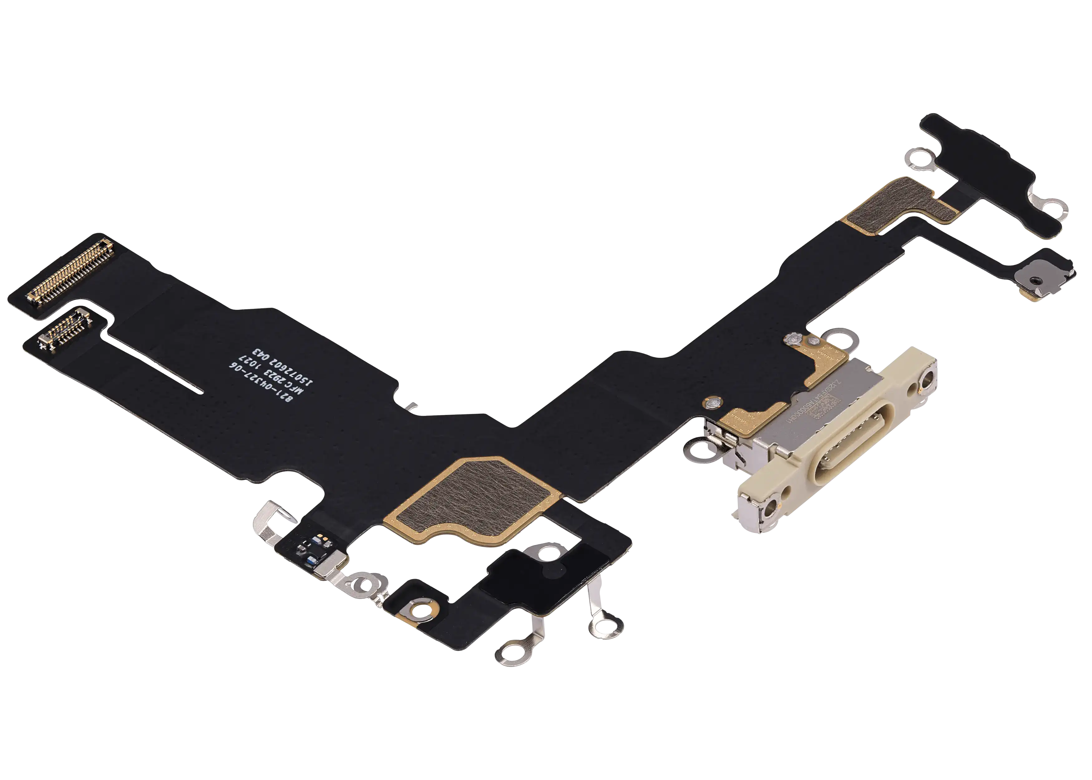 Ladebuchse-Flexkabel für iPhone 15 (OEM-Pull, gebraucht, Gelb)