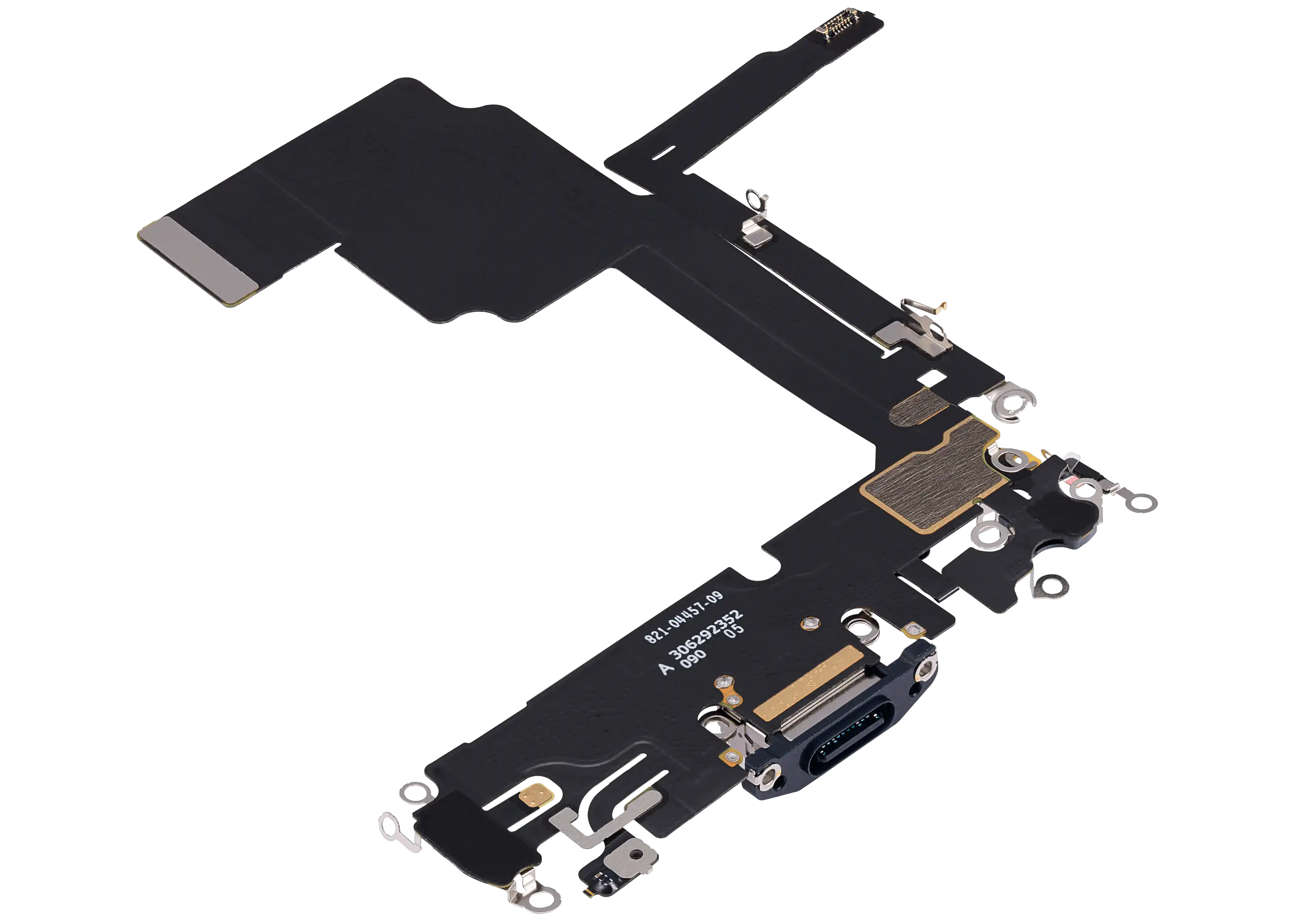 Ladebuchse Flex Cable für iPhone 15 Pro (gebrauchter OEM-Ausbau) (Blau Titanium)