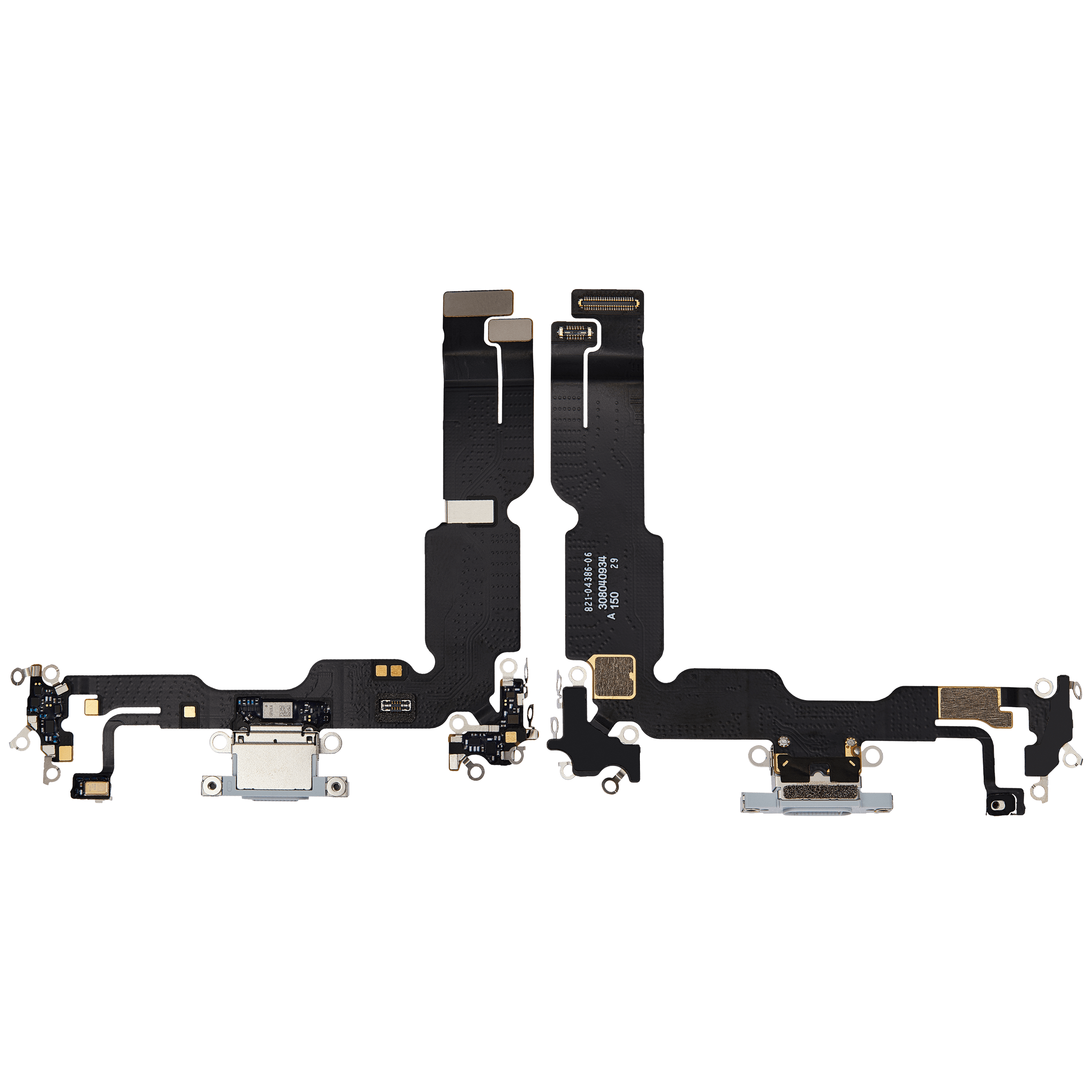 Ladebuchse Flex Cable für iPhone 15 Plus (gebrauchter OEM-Ausbau) (Blau)